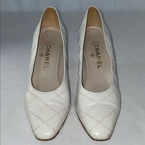 QUILTED LEATHER PUMPS FTL-10-240